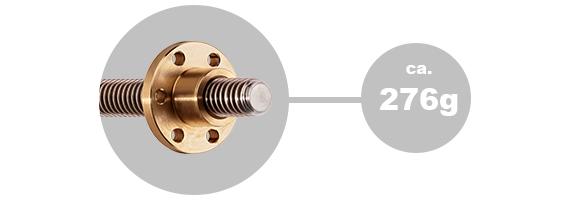 metallic lead screw nuts