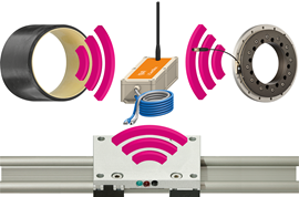 smart plastic bearings with sensors